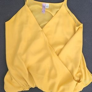 EUC Mustard Alya Blouse